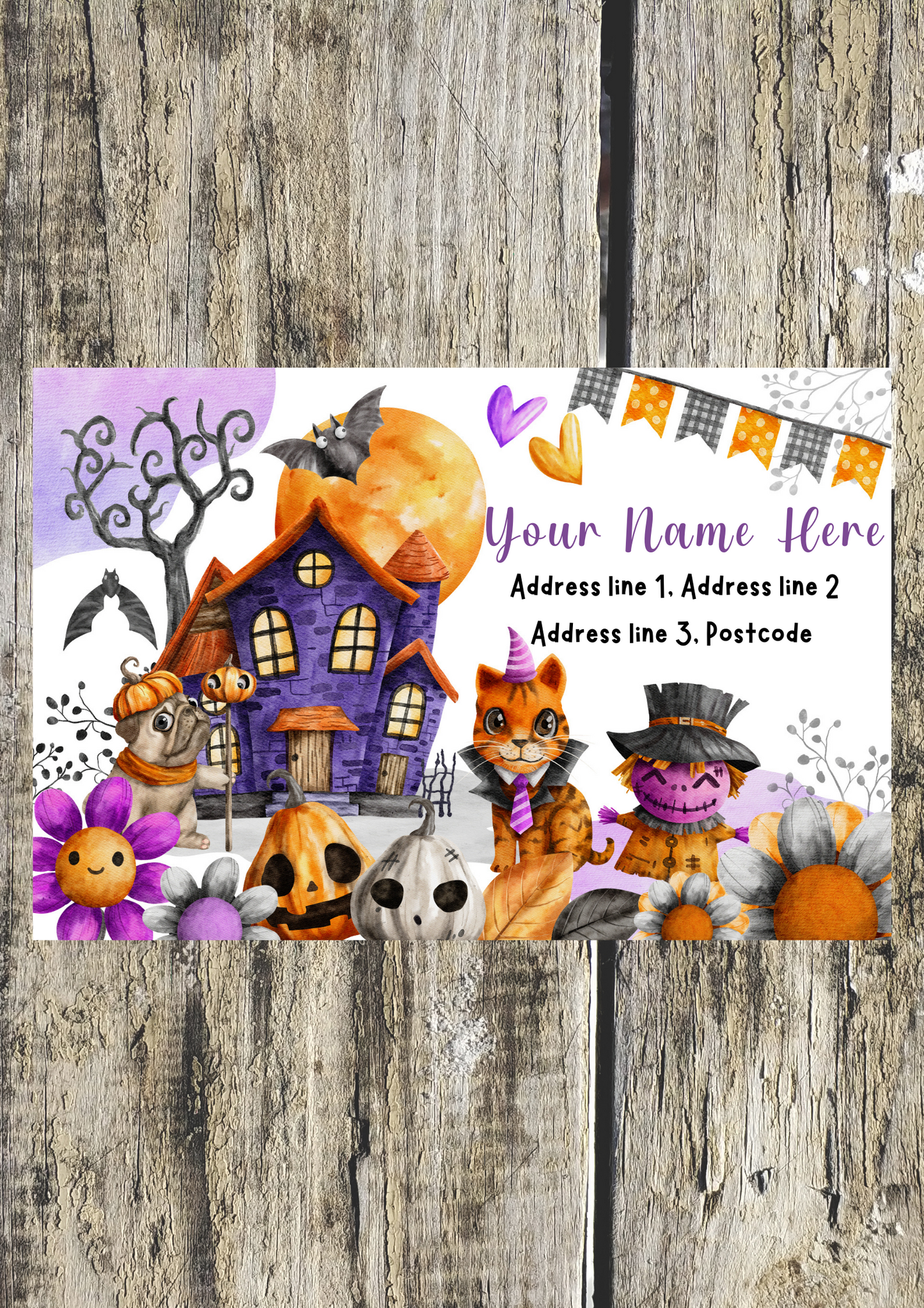 Halloween Address Labels