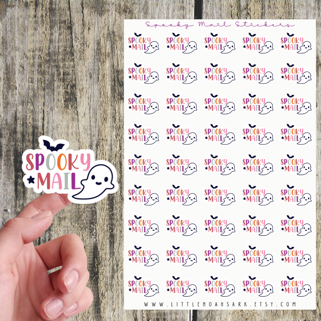 Spooky Mail Stickers