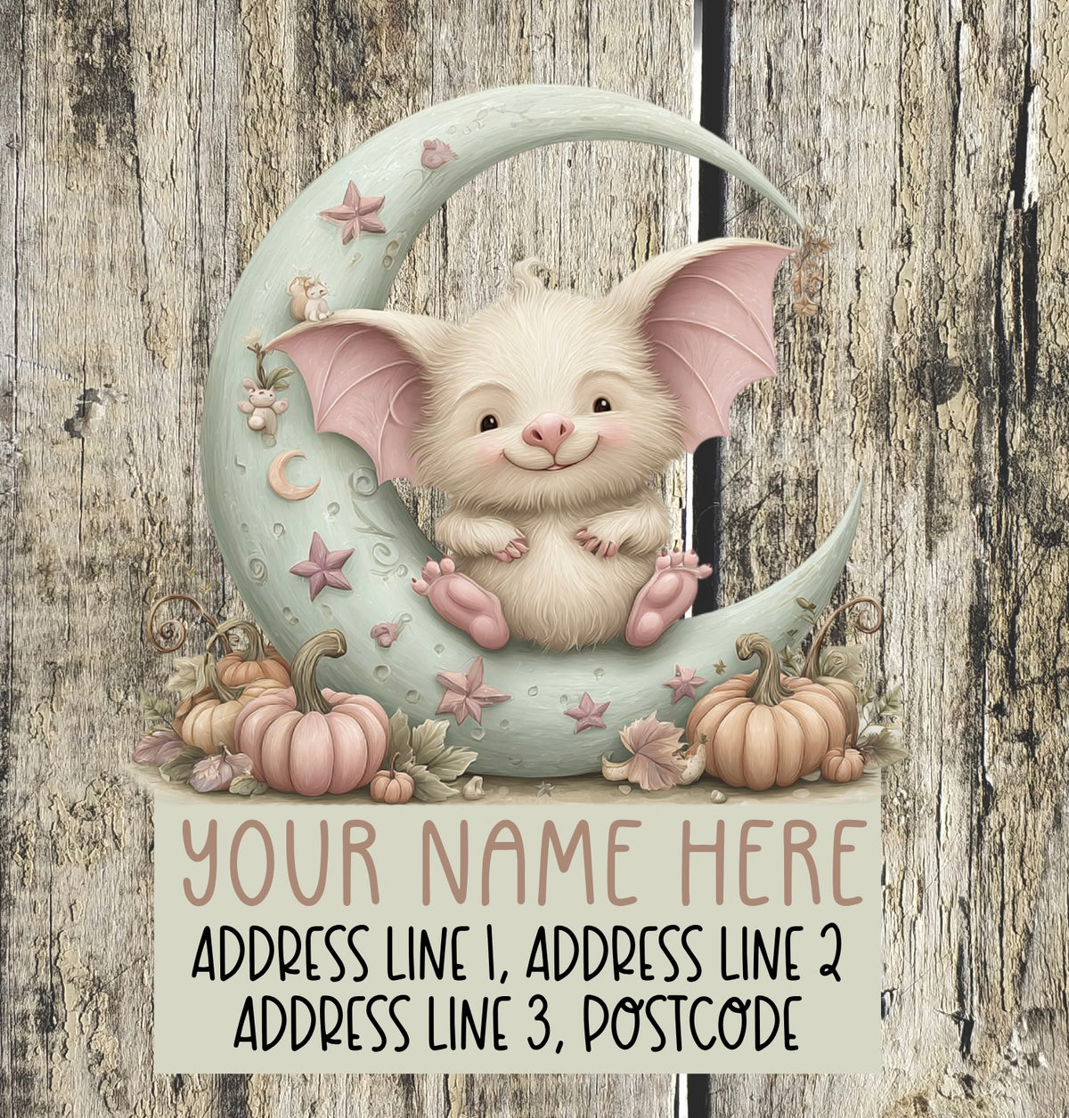 Pastel halloween Address Labels