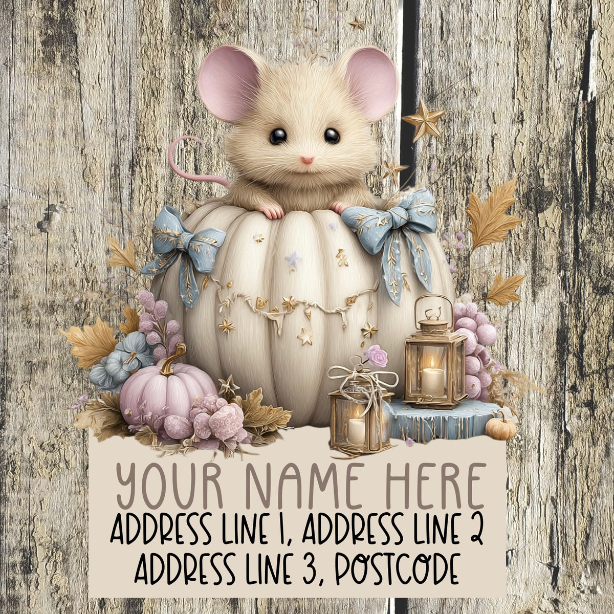 Pastel halloween Address Labels