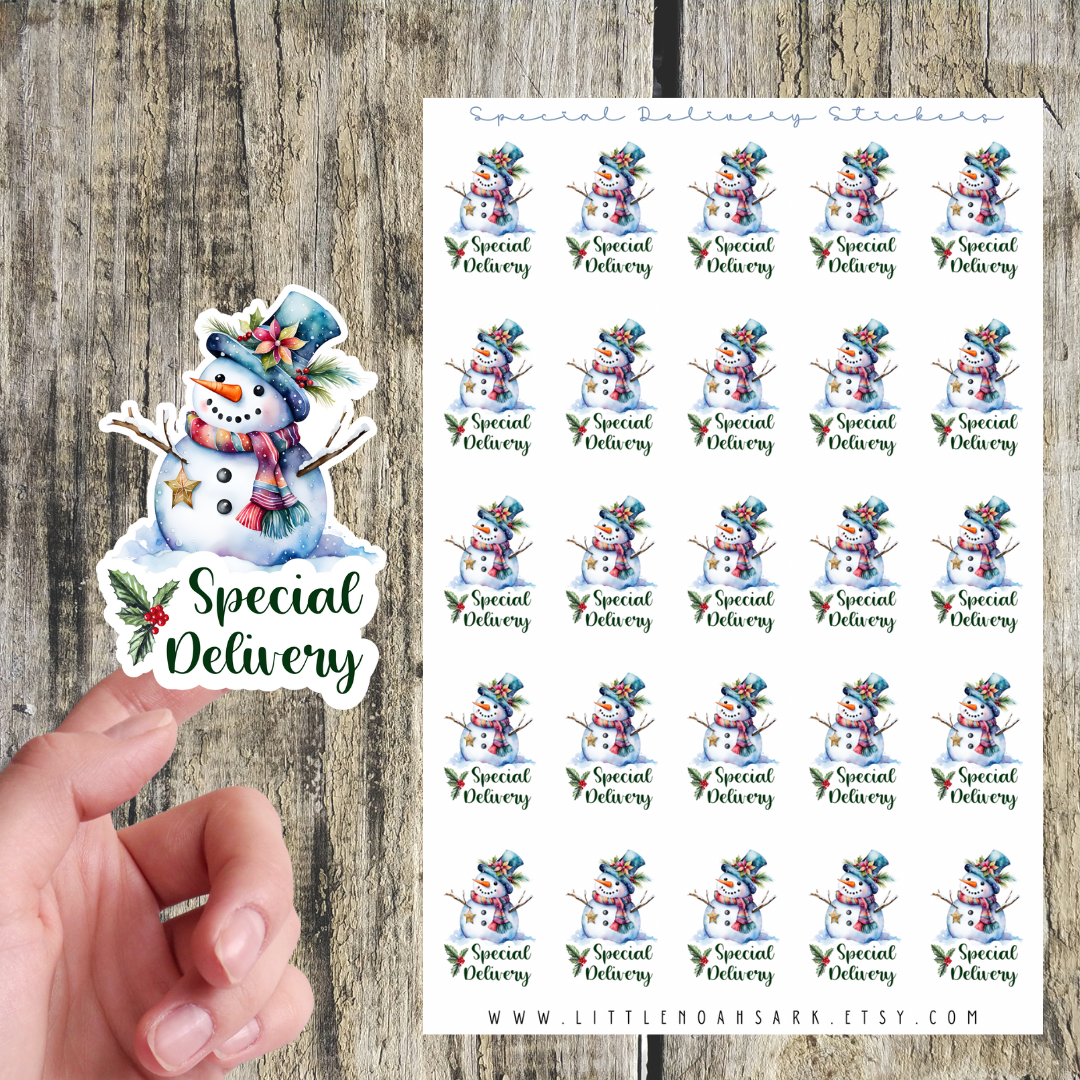Special Delivery Stickers