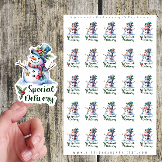 Special Delivery Stickers