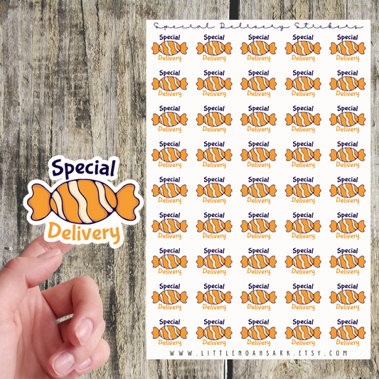Special Delivery Stickers