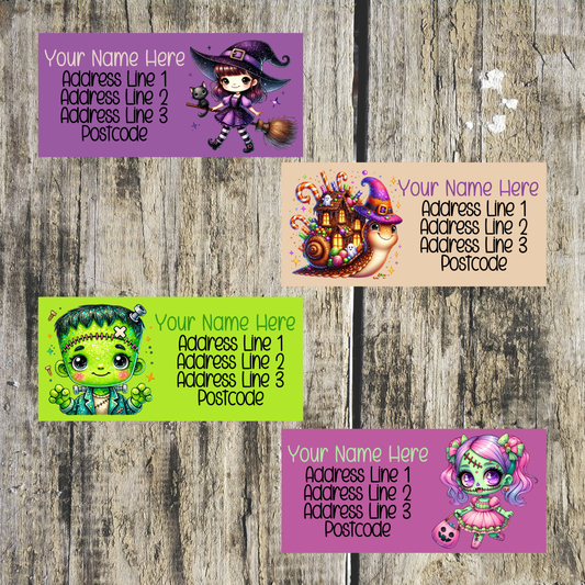 Halloween Longer Address Labels