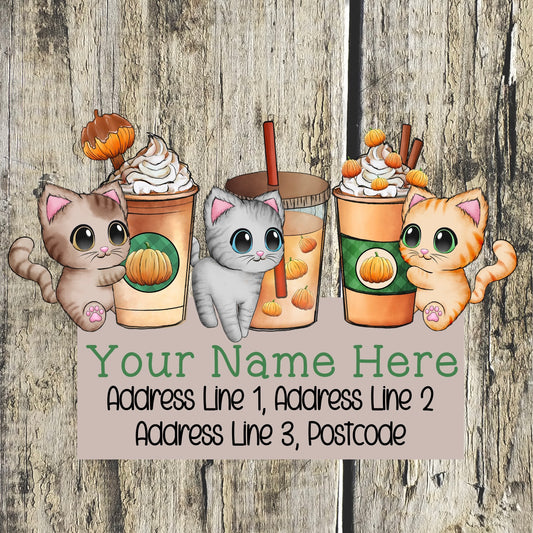Halloween Drink Address Labels