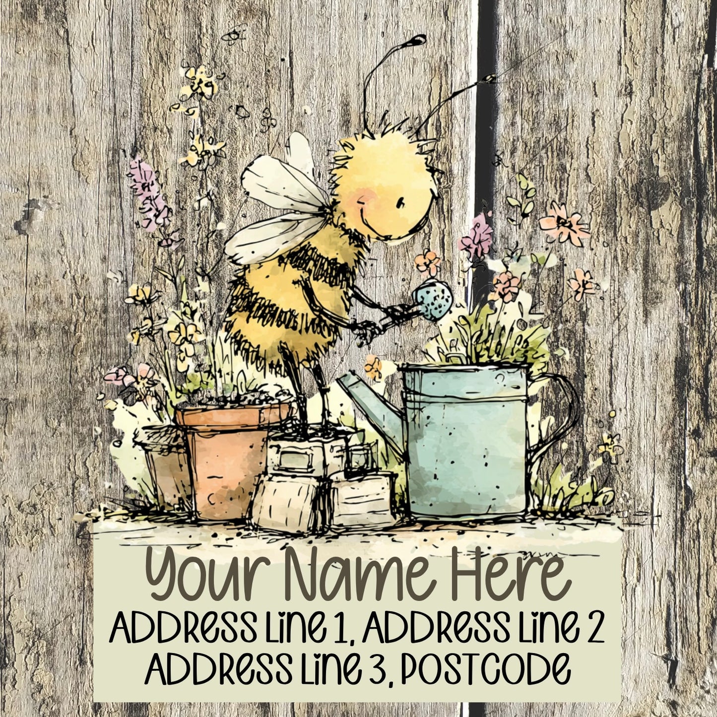 Busy Bee Address Labels