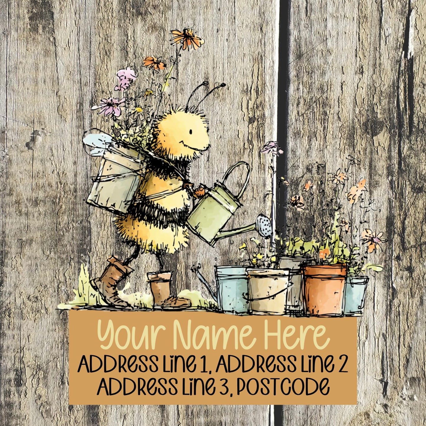 Busy Bee Address Labels