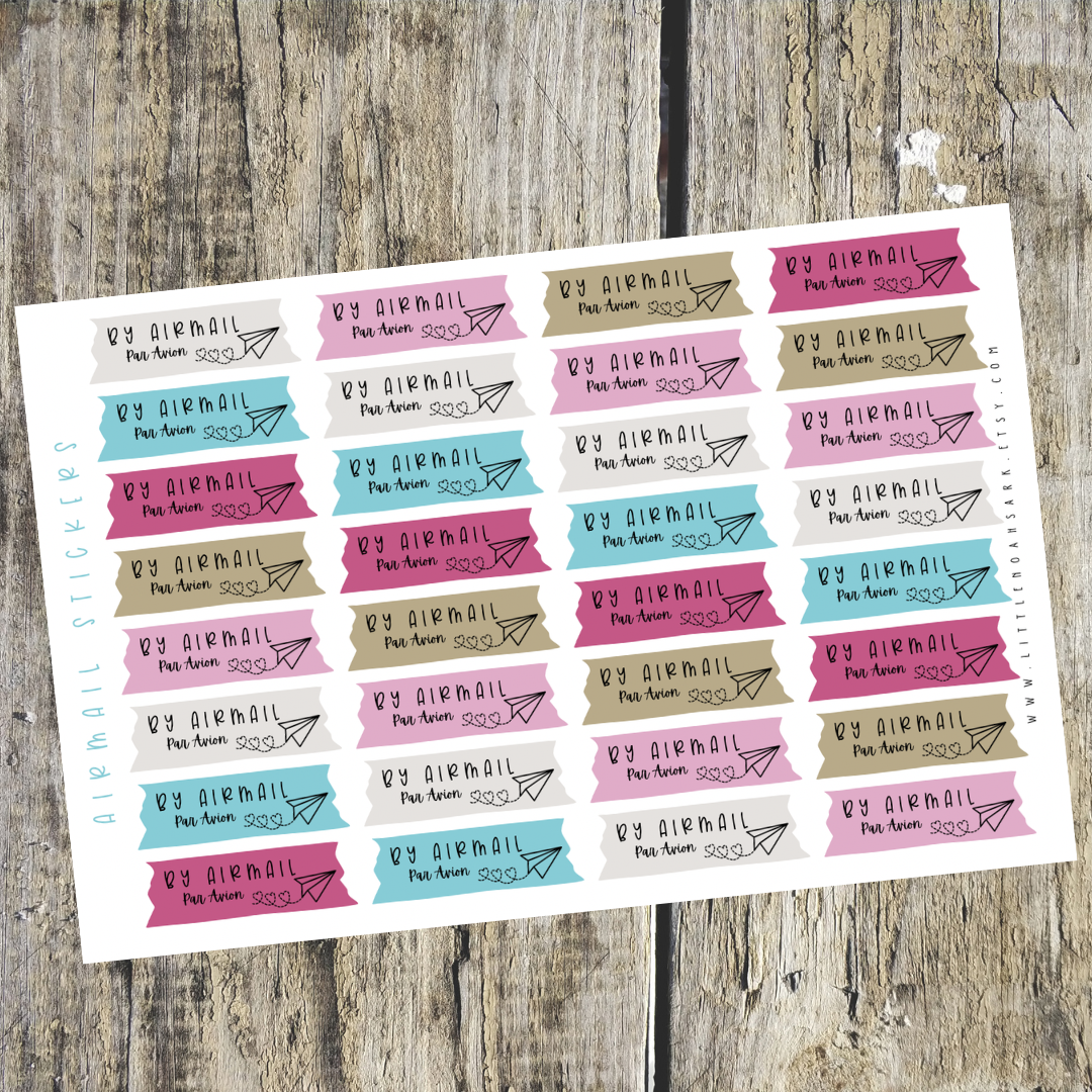 Airmail Stickers