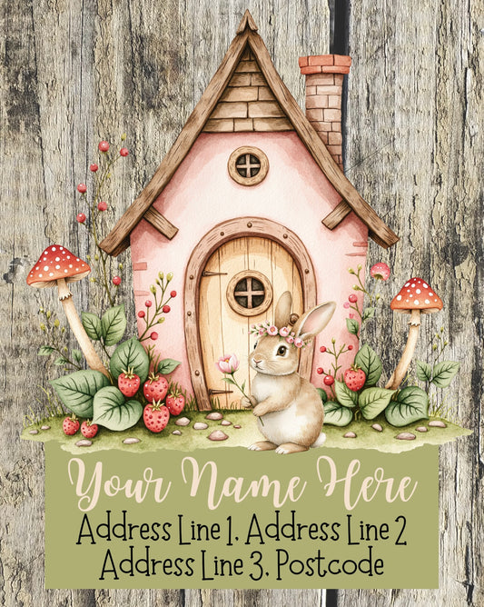 Fairy House Address Labels