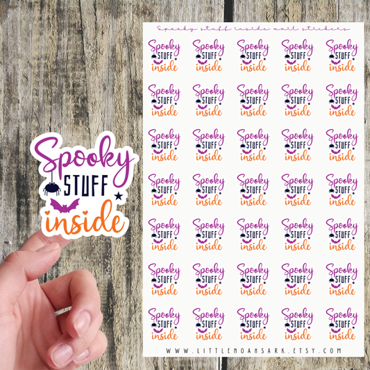 Spooky Stuff Stickers