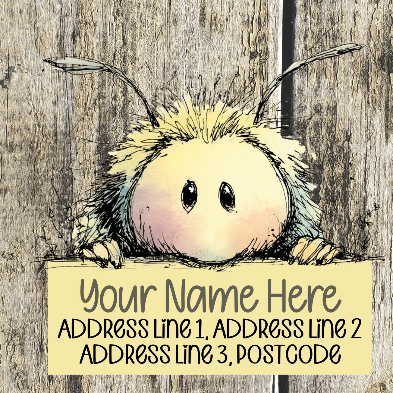 Busy Bee Address Labels