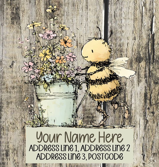 Busy Bee Address Labels
