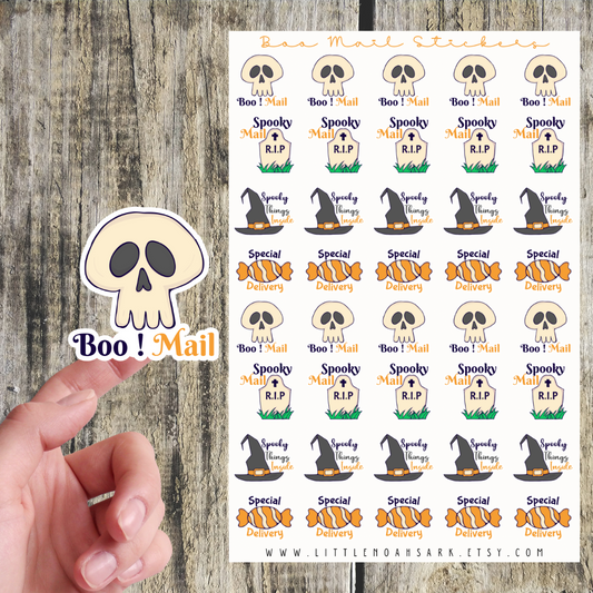 Boo Mail Stickers