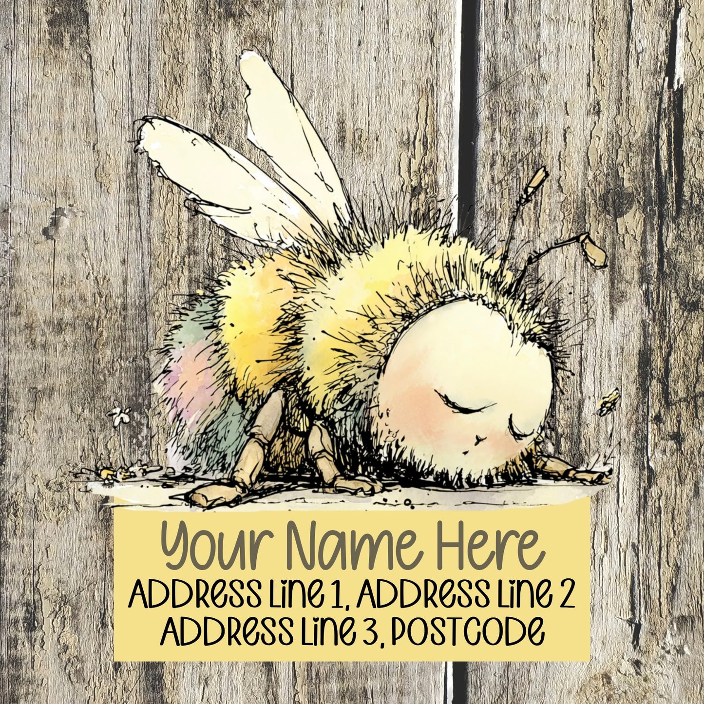 Busy Bee Address Labels