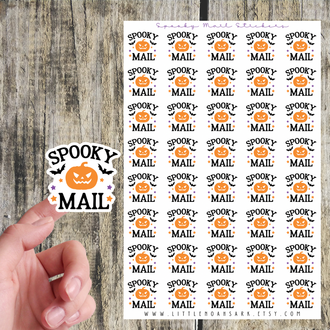 Spooky Mail Stickers