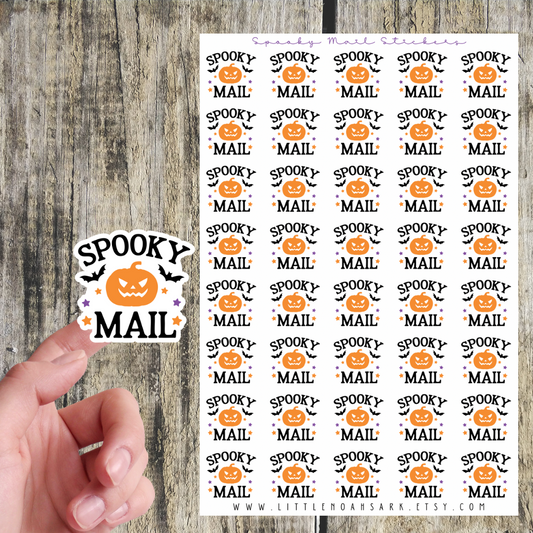 Spooky Mail Stickers