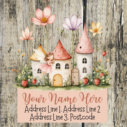 Fairy House Address Labels