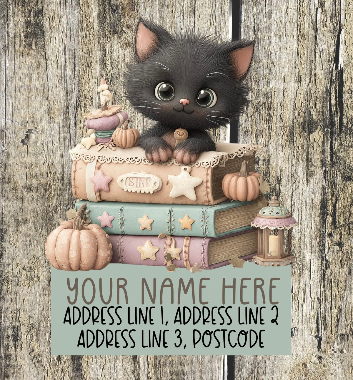 Pastel halloween Address Labels