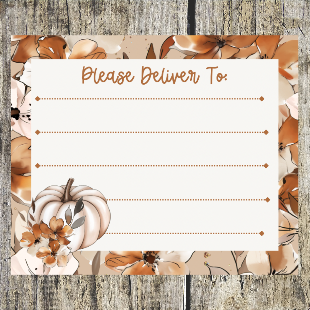 Please Deliver To Labels