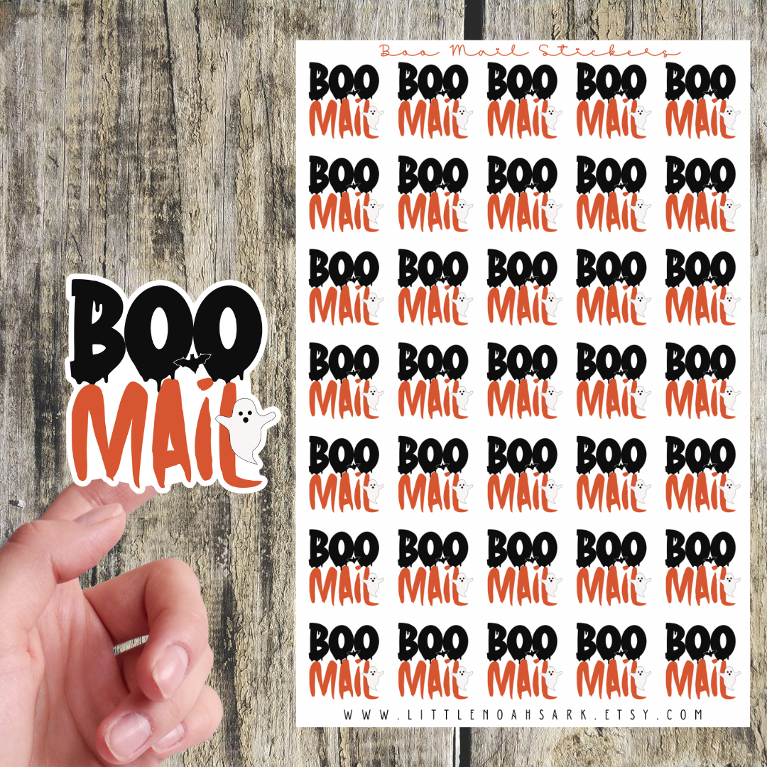 Boo Mail Stickers