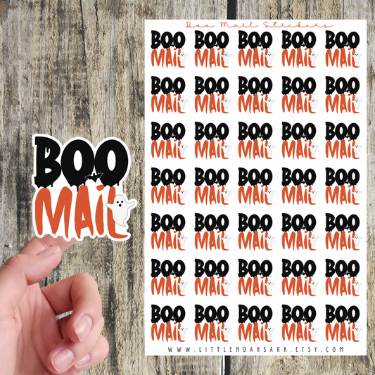 Boo Mail Stickers