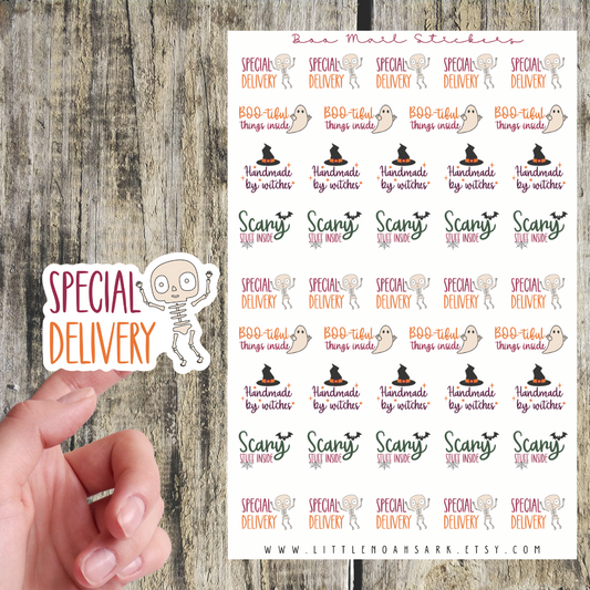 Boo Mail Stickers