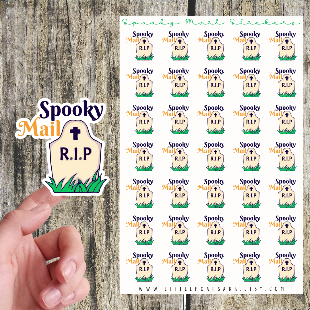 Spooky Mail Stickers