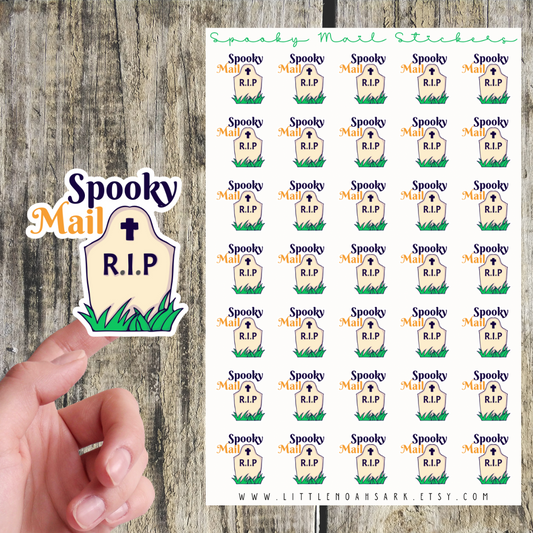 Spooky Mail Stickers