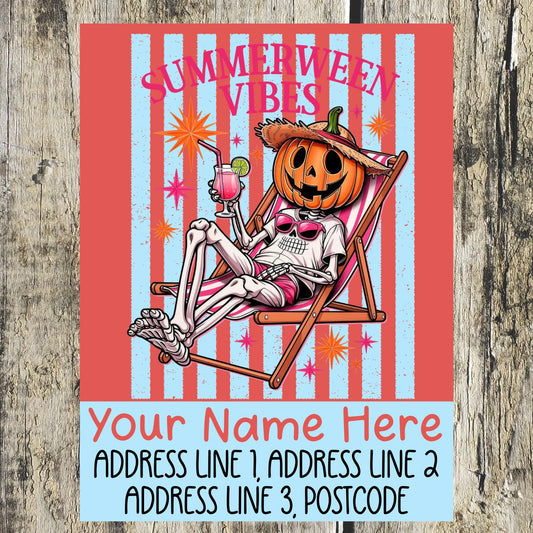 Summerween Address Labels