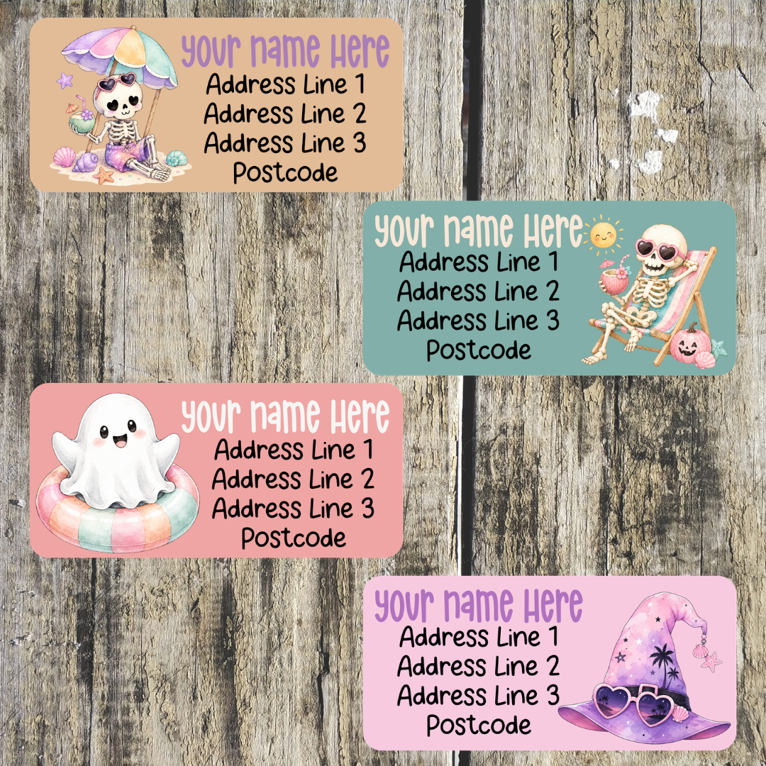 Summerween Address Labels