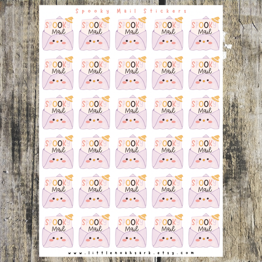 Spooky mail Stickers