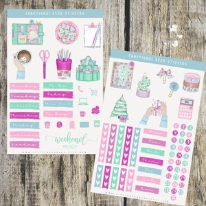Functional Deco Planner Stickers
