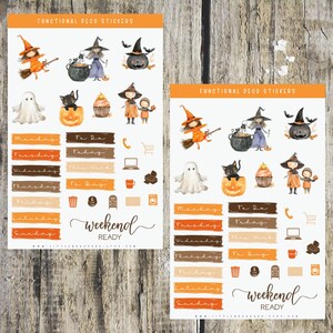Functional Deco Planner Stickers