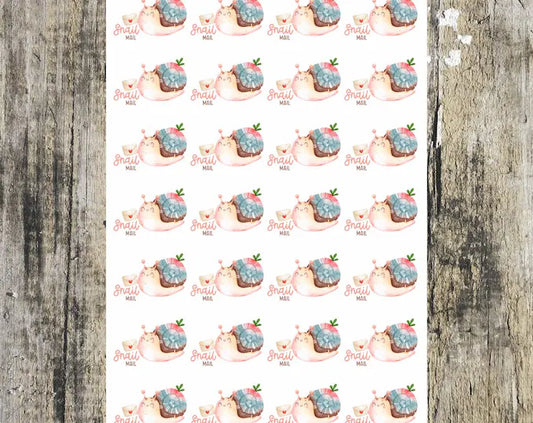 Snail Mail Stickers