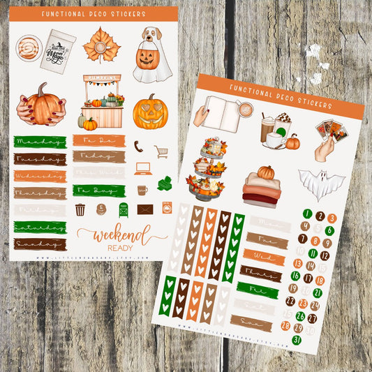 Functional Deco Planner Stickers