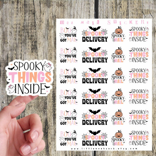 Boo Mail Stickers