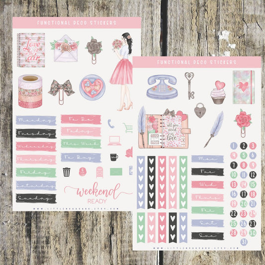 Functional Deco Planner Stickers