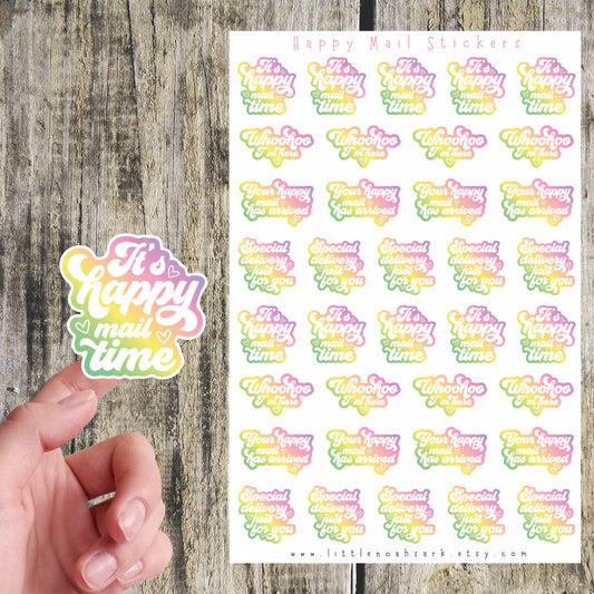 Happy Mail Stickers