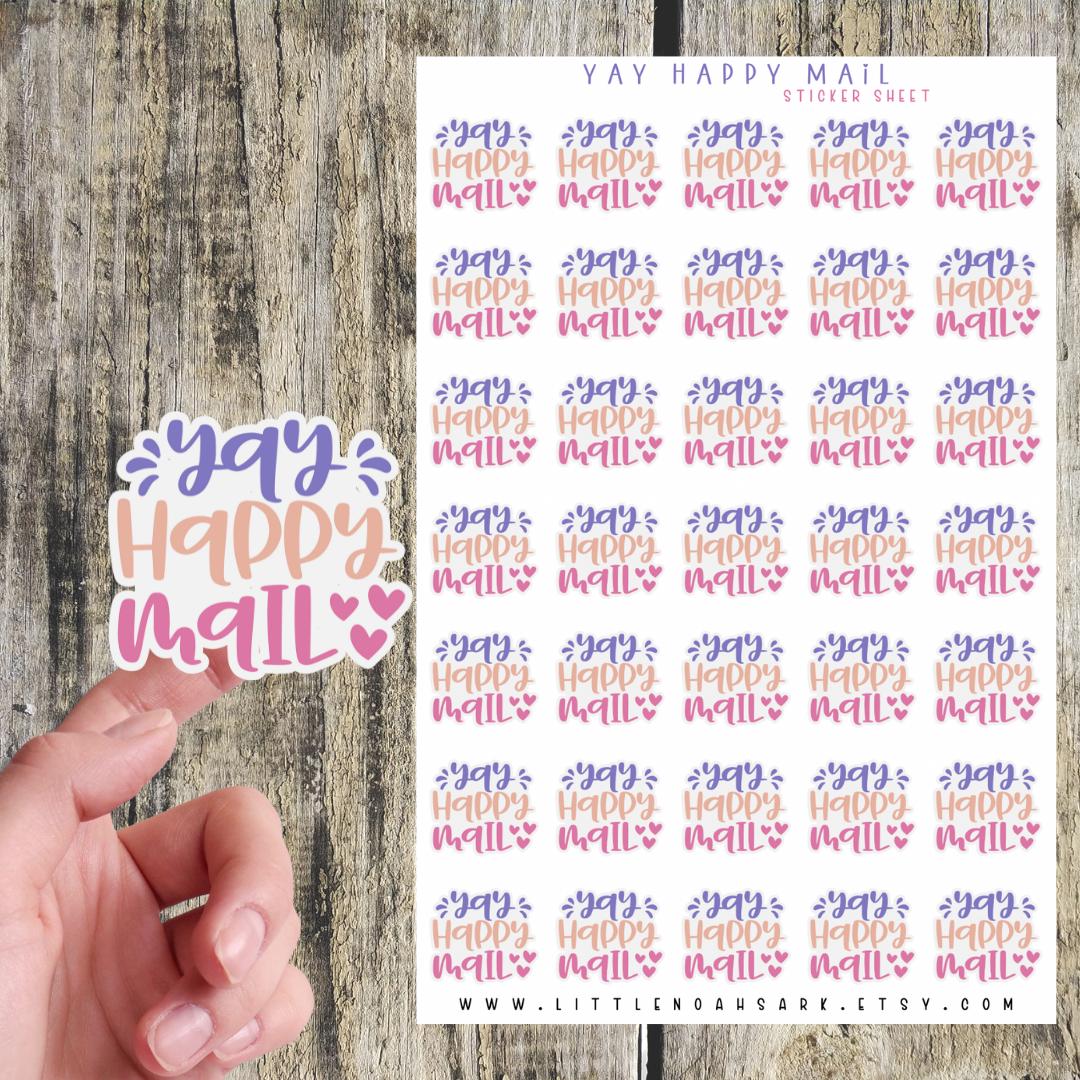 Yay Happy Mail Stickers