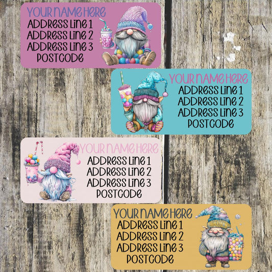 Summer Gonk Longer Address Labels