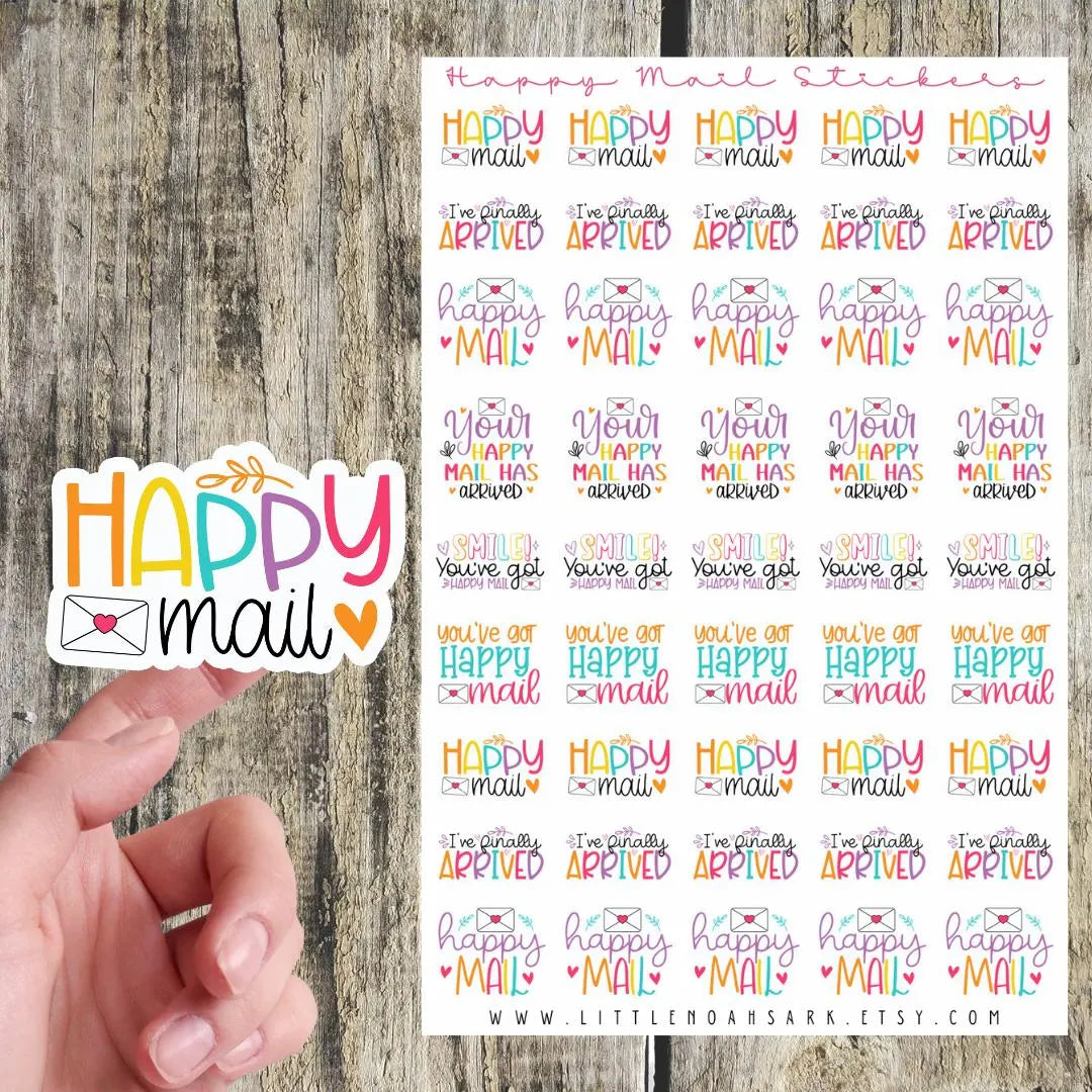 Happy Mail Stickers