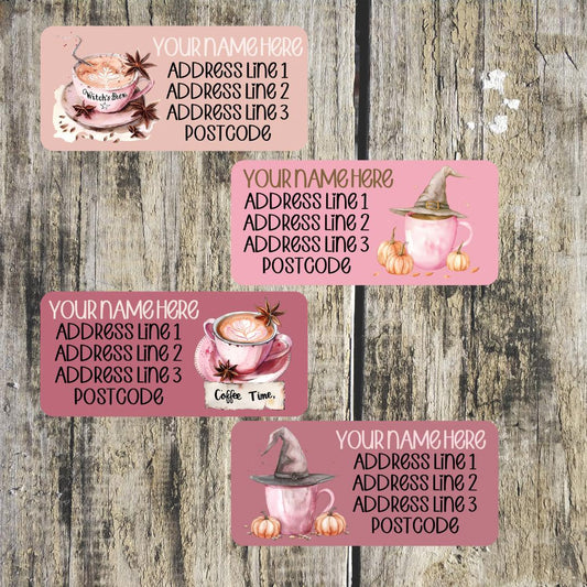 Witch Coffee Longer Address Labels