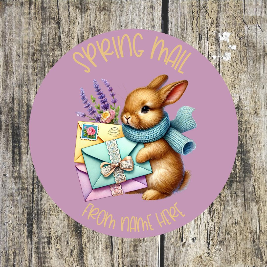 Spring Mail Stickers
