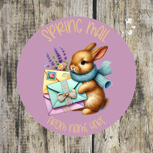 Spring Mail Stickers