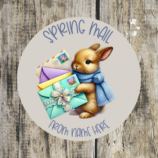 Spring Mail Stickers