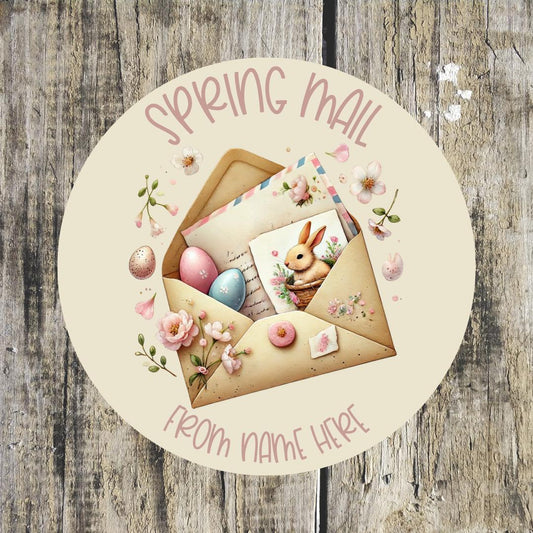 Spring Mail Stickers