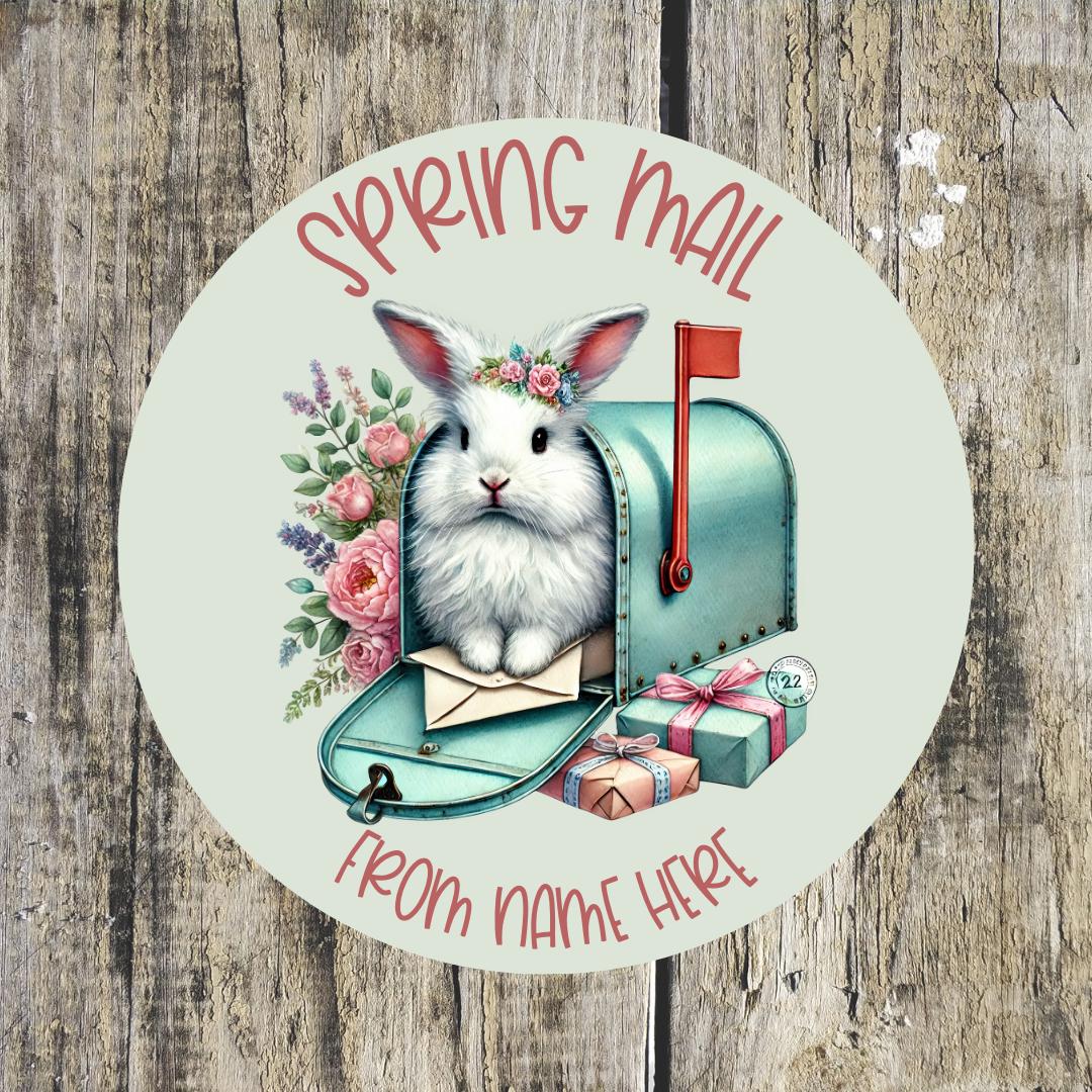 Spring Mail Stickers
