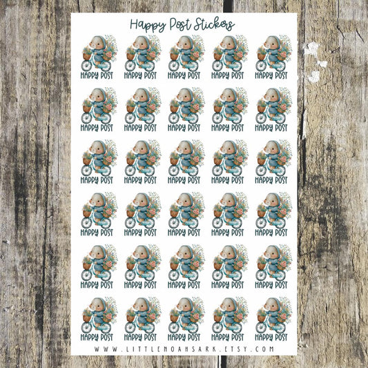 Happy Post Stickers