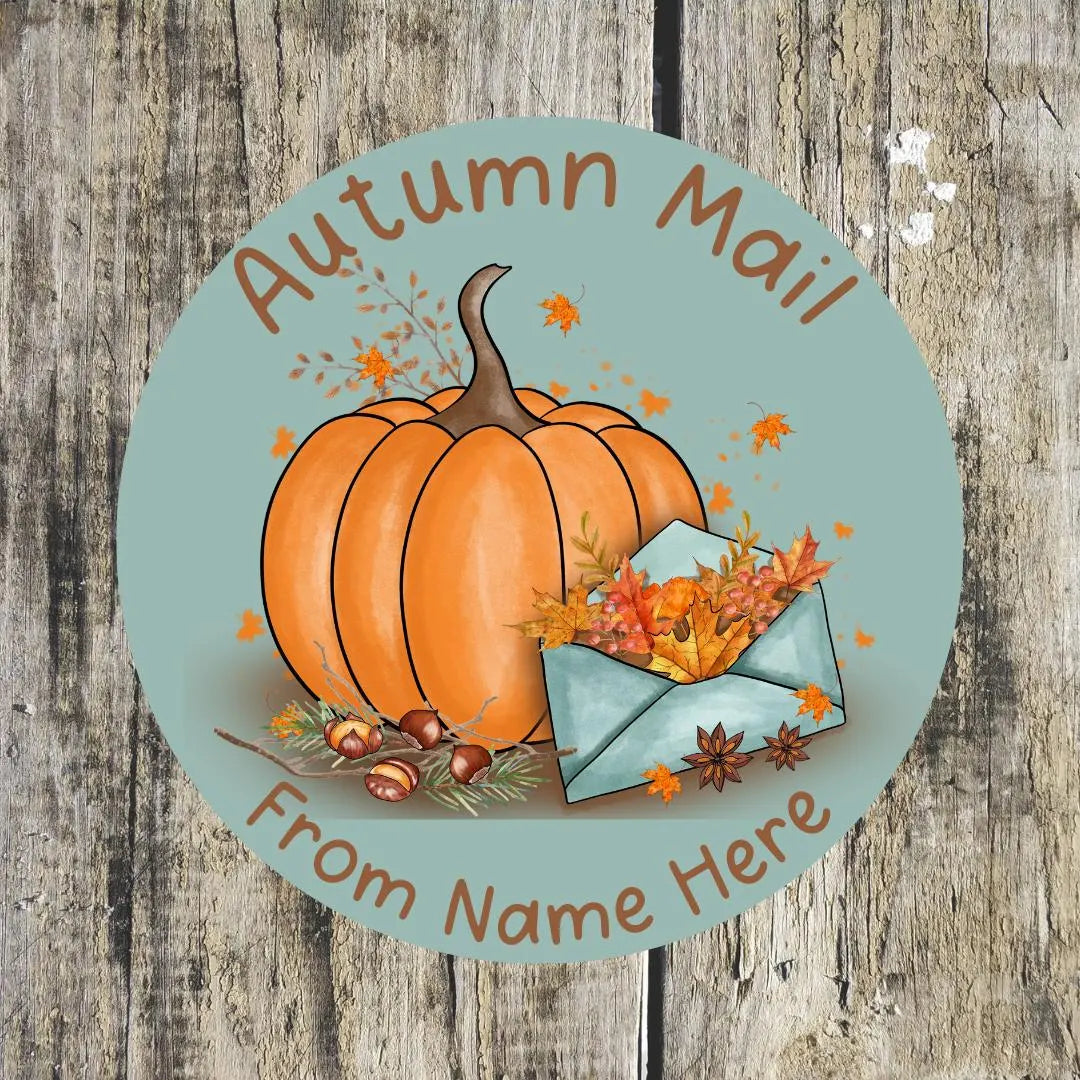 Autumn Mail Stickers