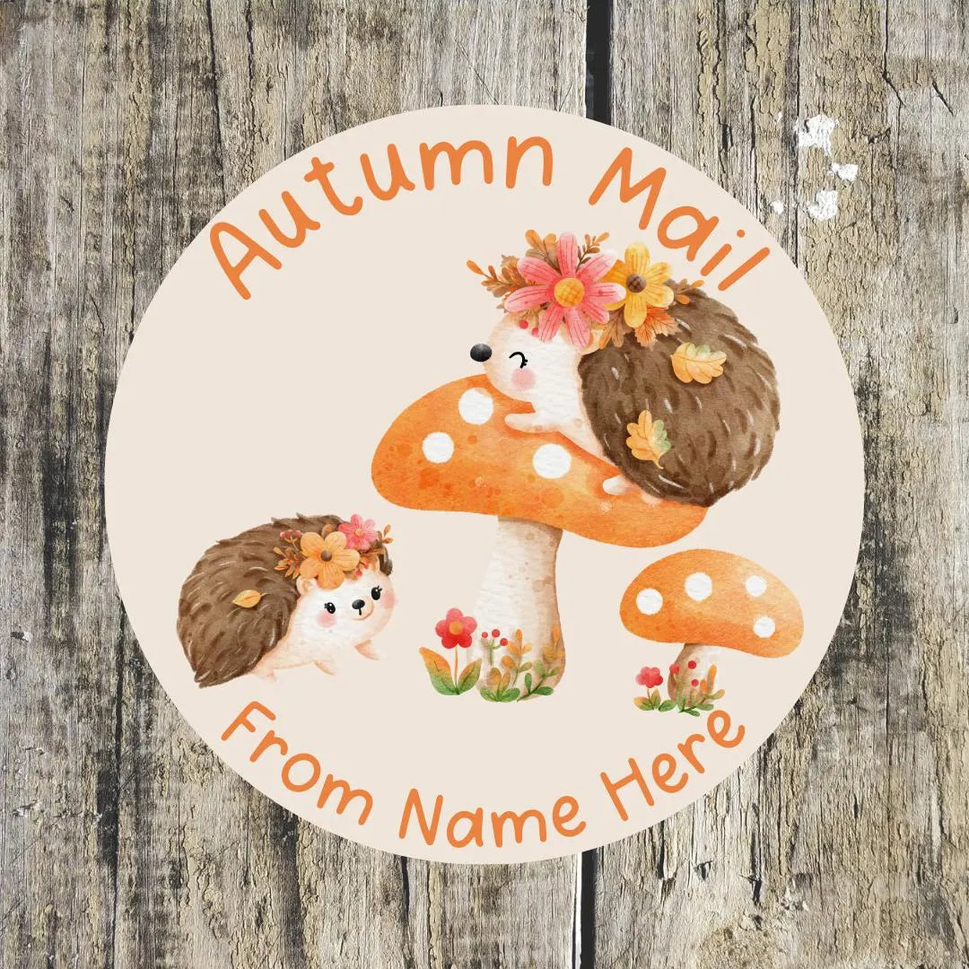 Autumn Mail Stickers